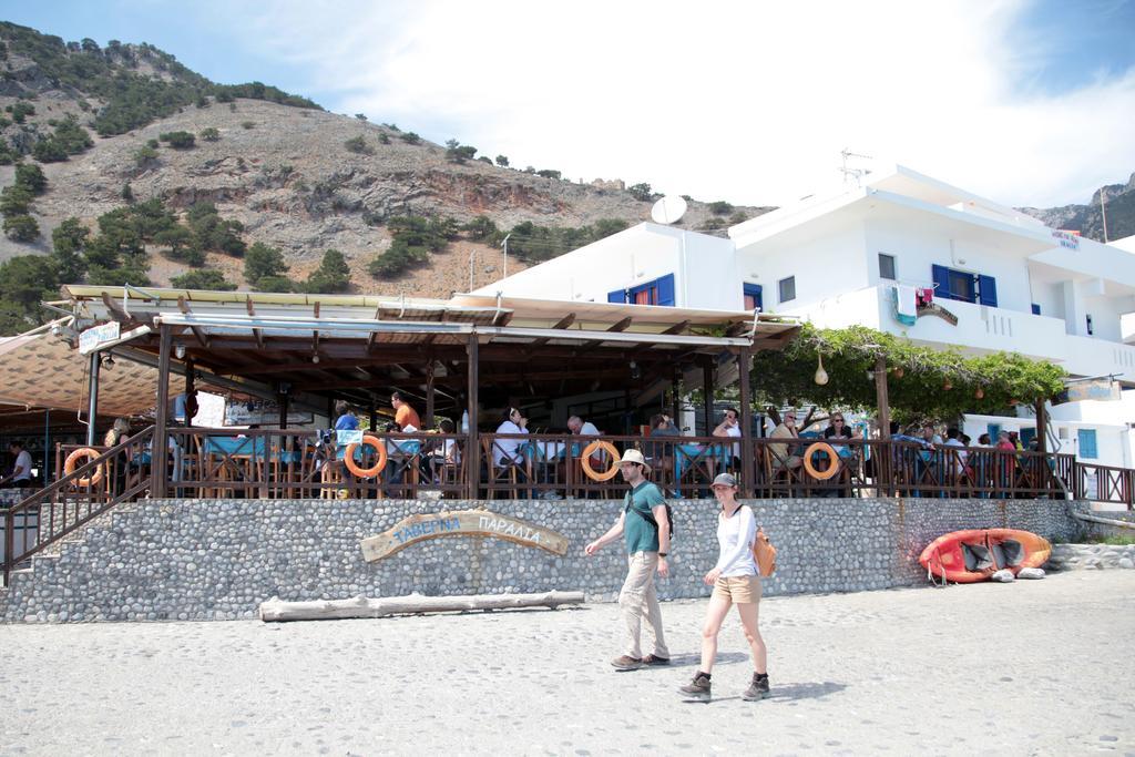 Paralia Guest House Agia Roúmeli Exterior foto