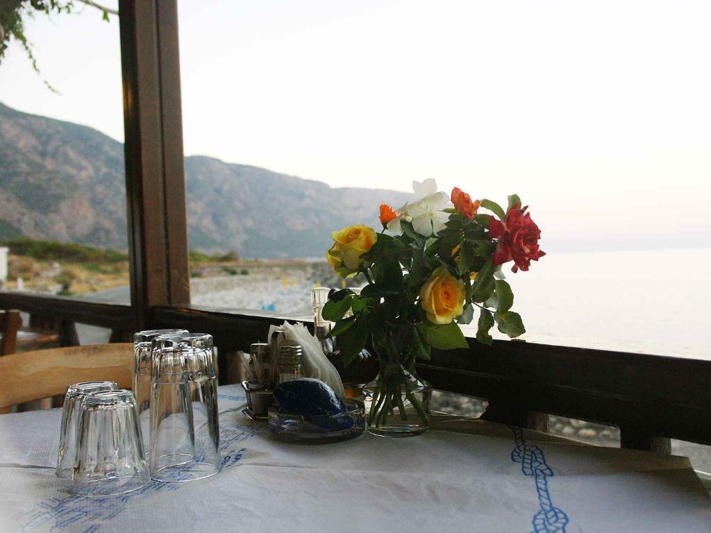 Paralia Guest House Agia Roúmeli Exterior foto